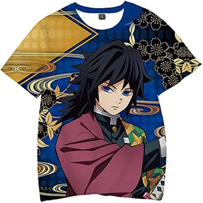 Msdosbt Anime T-Shirt 3D Printing T-Shirt Adult Men and Women Summer T-Shirt