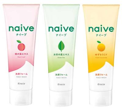 Kracie Naive Face Wash Foam  นาอีฟ เฟส วอช