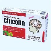 Hoạt huyết dưỡng não Citicolin giảm đau đầu, hoa mắt, chóng mặt, rối loạn tiền đình