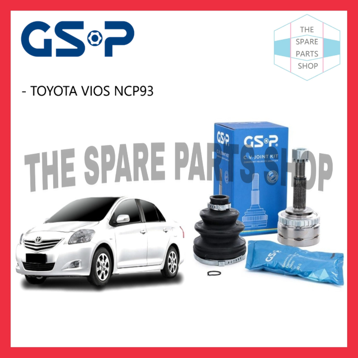 TOYOTA VIOS NCP93 GSP CV JOINT (DRIVE SHAFT HEAD) Lazada