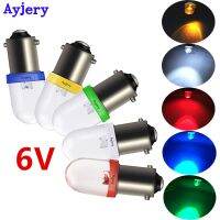 AYJERY 6V 6.3V DC 100PCS BA9S 1 Led F8 1 SMD T4W T11 LED Bulbs Convex Lens White Blue Red Amber Green Old Pinball Machine Lights