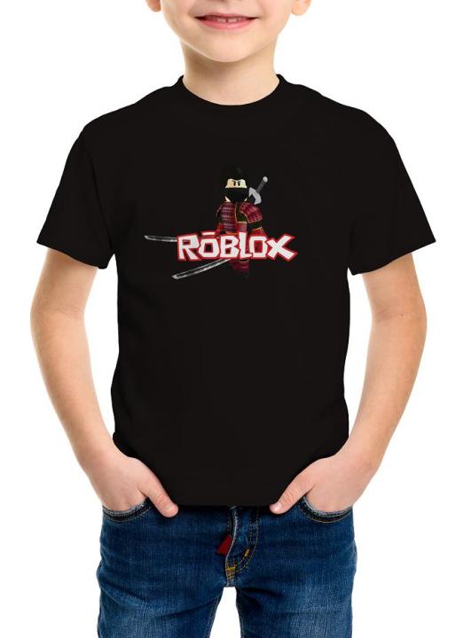 Roblox Print Kids T-shirt Short Sleeve Summer Casual Crew Neck Tee Tops For  Boys Girls