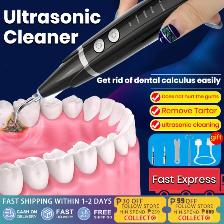 Ultrasonic Electric Dental Scaler Tooth Cleaner Oral Irrigator Water