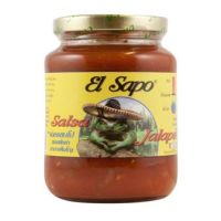 (แพ็ค2)El Sapo Jalapeno Salsa 350g/เอล ซาโป จาลาเปโน่ ซัลซ่า 350g