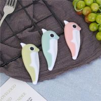 Cartoon Dolphin mini The portable Household Folding Ceramic Fruit Knife Multifunctional Kitchen Beam Knife Peeler Knife Graters  Peelers Slicers