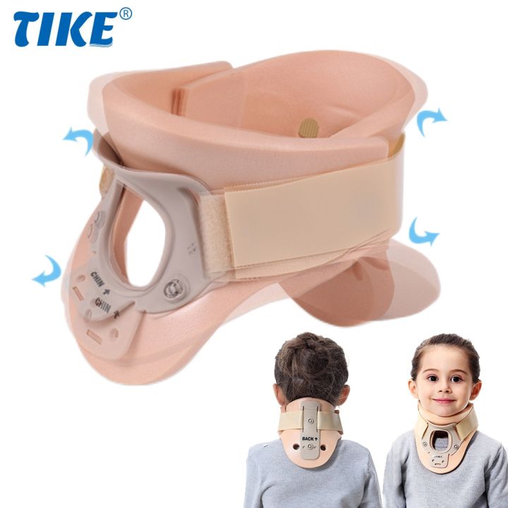 tike-medical-baby-child-kids-neck-brace-foam-lightweight-soft-cervical-collar-support-neck-traction-device-neck-and-head-braces