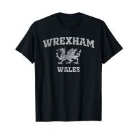 USA Wreham Wales R Vintage Mens S 4XL O-Neck Cotton T เสื้อผู้ชาย CasualHigh คุณภาพพิมพ์ T เสื้อ Dropshipping คุณภาพสูง