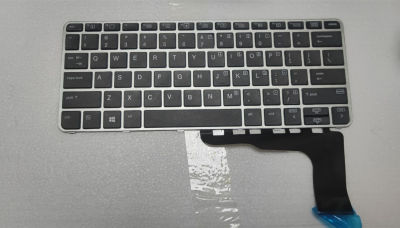 สำหรับ HP EliteBook 820 G3820 G4725 G3725 G4 US ไม่มี Backlit ไม่มีจุดแป้นพิมพ์