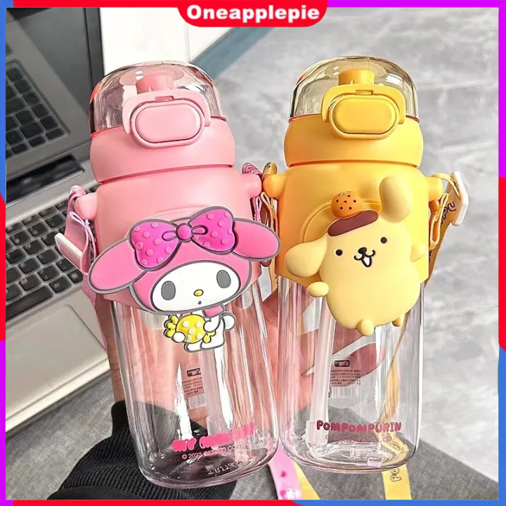 [Oneapplepie] 600ML My Melody Kuromi Water Cup Sanrio Cinnamoroll ...