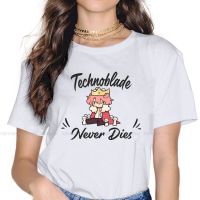 GILDAN เสื้อยืด ลาย Technoblade Never Dies Kawaii Dream Smp Blusas สไตล์วินเทจS-5XL