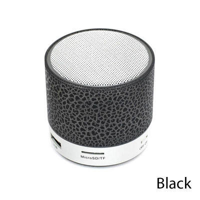 Mini Portable Bluetooth Speaker Sound Car Audio A9 Dazzling Crack LED Wireless Speaker Subwoofer Speakers TF Card USB Charging