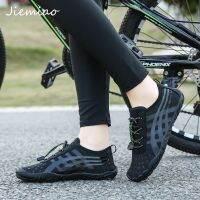 ☇ JIEMIAO New Men MTB Cycling Shoes Motorcycle Shoes Zapatillas De Ciclismo Casual Road Bike Sneakers Outdoor Racing Sport Shoes