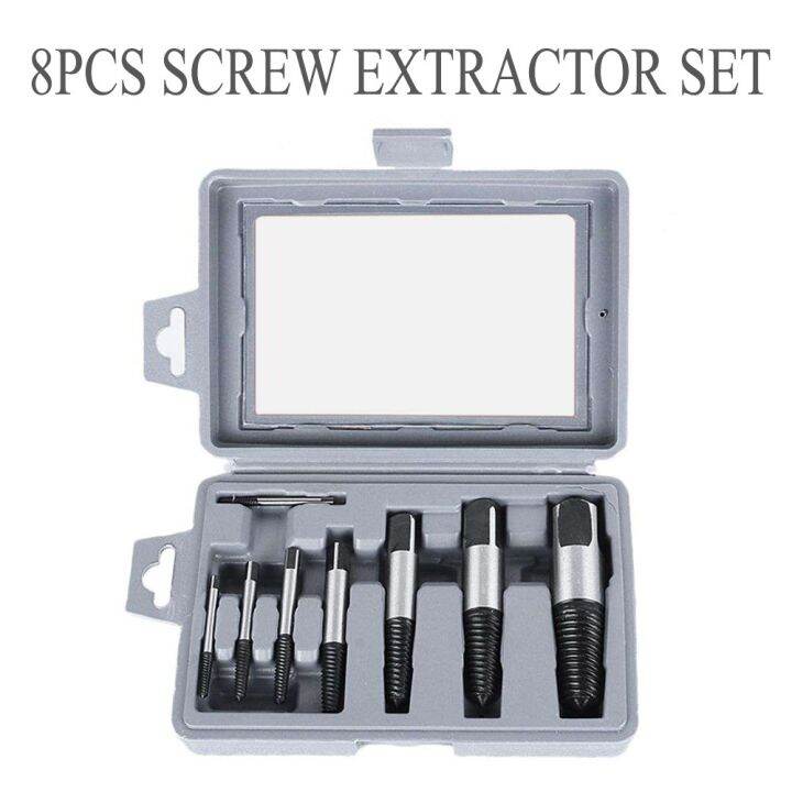 8 in 1 screw extractor set Lazada PH