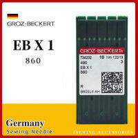 10ชิ้น EBX1 Groz-Beckert เข็มสำหรับหลายเข็มเครื่องควิลท์490, 860, 2331, SY 7660, 49:05