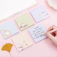 【LZ】❧  30 unidades/pacote kawaii e bonito engraçado urso branco desenhos animados quatro estações n times planner bloco de notas pegajosas oito design