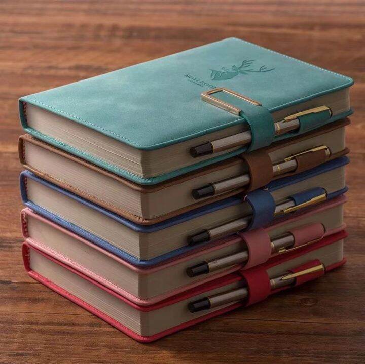 Onhand 416 Pages A5 Faux Leather Thick Business Notebook Sketch Journal ...
