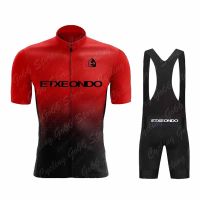 ZZOOI 2022 New etxeondo Summer Cycling Jersey Set Breathable Team Racing Sport Bicycle Jersey Mens Cycling Clothing Short Bike Jersey