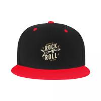 Fashion Unisex Power Of Rock N Roll Baseball Cap Adult Heavy Metal Music Adjustable Hip Hop Hat Men Women Outdoor