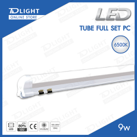 LED Tube 8 9W Full Set PC 6500K