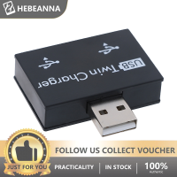 Hebeanna 1-To-2พอร์ต Usb 2.0ตัวแยกคู่ตัวแปลงอะแดปเตอร์สายฮับ