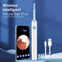 Wireless Visual Ear Pick Set 3.9mm Silicone Ear Spoon Safe Endoscope Earpick Camera Ear Wax Remover Luminous Otoscope Ear Clean