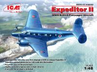 ICM48182 ICM 1:48 Expeditor II, WWII ชุดประกอบโมเดลเครื่องบินโดยสารอังกฤษ