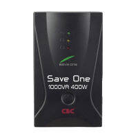 CBC เครื่องสำรองไฟ UPS  รุ่น SAVE ONE 1000VA 400W ตัวสำรองไฟ กันไฟตก-ไฟเกิน