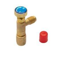 R410A Air conditioning Fluoride Safety Valve Refrigeration Golden Parts Pressure R22 1 PC Adapter CNC Machining