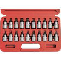 ชุดหัวลูกบล็อคหัวขัน 20ชิ้น MECH TORX &amp; S/DRIVE BIT SET 1/2 SD