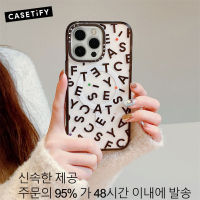 HongYueNuanTongSheBeiYou CASETIFY เคสสำหรับไอโฟนแม่เหล็กชาร์จไร้สาย Magsafe ภาพประกอบเกาหลี11 12 13 14 Pro Max กรณีกันกระแทกยาก