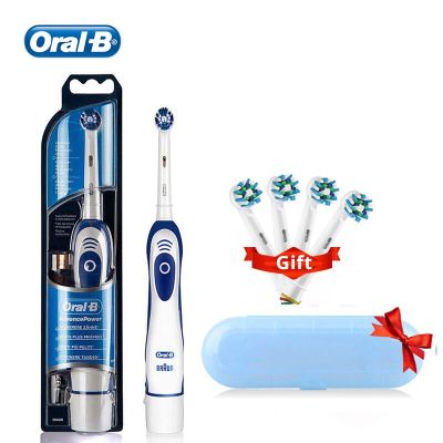 top●Oral B Electric Toothbrush With Travel Box Soft Brush Head Battery Powered Whiten Teeth 100% Waterproof