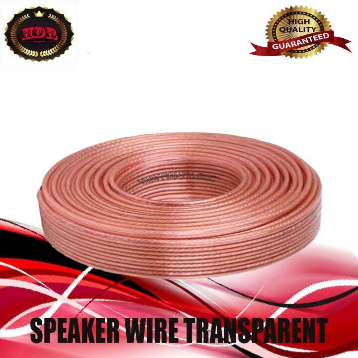 ♟ Transparent Speaker Wire 16 18 14 And 22 10 20 30 Meters