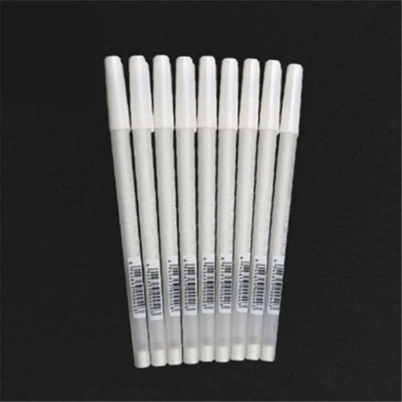 0.8MM White Ink Gel Pens Office School Supplies Photo Album Drawing  Painting Art Marker Pen