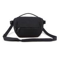 XIUJIAN Crossbody กระเป๋ากล้อง SLR น้ำหนักเบากันน้ำสี: ดำ5L