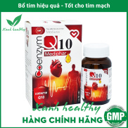 Viên uống bổ tim Coenzyme Q10 100mg MediUSA hộp 30 viên hỗ trợ sức khỏe