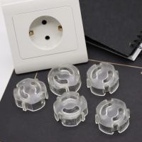 10-piece EU power socket baby child safety protection device anti-shock plug protector transparent socket cover Electrical Safety