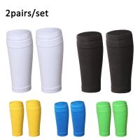 2 pairs/set Sports Soccer Shin Guard Sleeve Football Socks Football Compression Calf Sleeve Professional Protective Gear Supports Braces