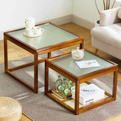 Spot parcel post Side Table Small Coffee Table Sofa Side Cabinet round Table Square Table Mini Corner Table Bedside Side Table Storage Rack Balcony Mobile