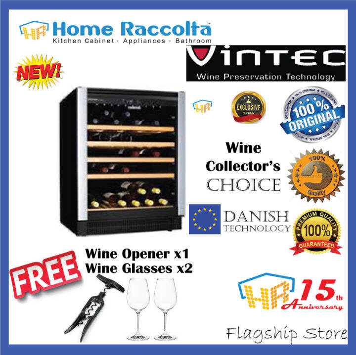 Vintec Wine Chiller VWS050SAAX VINTEC Wine Cellar Wine Storage