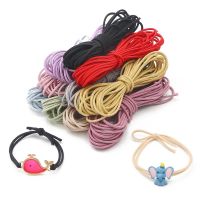 5Meter 2mm Colorful High-Quality Round Elastic Band Round Elastic Rope Rubber Band Elastic Line DIY Sewing Accessories