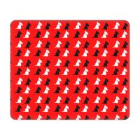 Scottie Dog Mouse Pad Square Non-Slip Rubber Mousepad with Stitched Edges for Gaming Desk Computer Scottish Terrier Mouse Mat