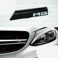 สำหรับ AMG ด้านหน้าย่างสัญลักษณ์หม้อน้ำโครเมี่ยมตราสำหรับ C63S E63S CLA45 GLA45