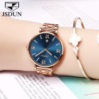 Montre Femme นาฬิกาผู้หญิงเหล็กการออกแบบที่สร้างสรรค์นาฬิกาข้อมือสตรีใหม่ Relogio Feminino มีสไตล์สวิสเคลื่อนไหว ETA นาฬิกาข้อมือผู้หญิง Ll. วีแอล