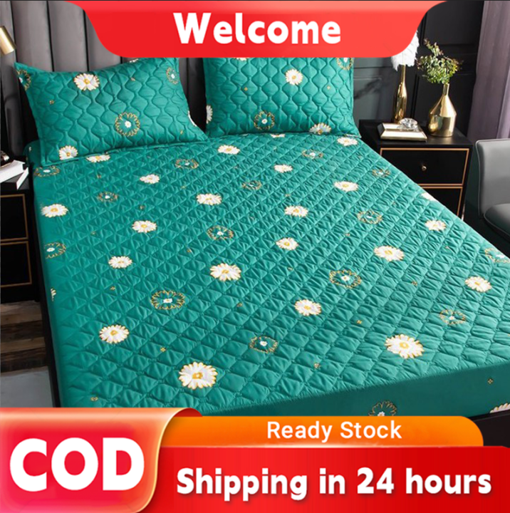 100 Waterproof Mattress Protector Cover Bed Sheet The Colors Are Shown In The Figure Support 3329