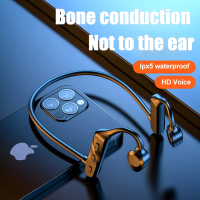 หูฟังบลูทูธไร้สาย air conduction bone conduction หูฟัง IPX45 กีฬาหูฟังเปิดหูฟังบลูทูธหูฟังการนำกระดูก-K69