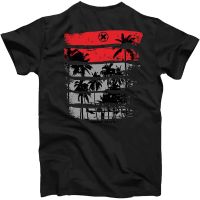 Hot sale Wdirara T-Shirt Men Letter Tropical Graphic Print Short Sleeve Round Neck T Shirt Tee  Adult clothes