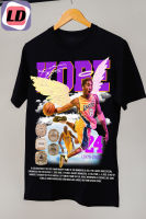 LD  เสื้อยืดนิ่ม  ซูเปอร์สตาร์ NBA Kobe สตรีทแฟชั่นฮิปฮอปย้อนยุคสไตล์อเมริกัน   เสื้อยืดผู้ชาย T-shirt เสื้อยืดถูกๆ