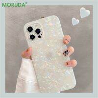 {Haojia เคสโทรศัพท์} เคสโทรศัพท์เพรียวบางแวววาวสำหรับ iPhone 14 Plus X Xr Xs 11 12 13 Pro Max IMD Dream หินอ่อนส่องแสงวิบวับเคสซิลิโคนนิ่ม