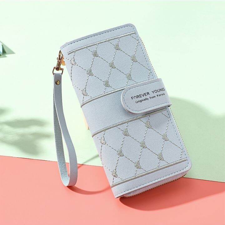 Korean Wallet Fashion Long Women wallet Card package Wallet 6097