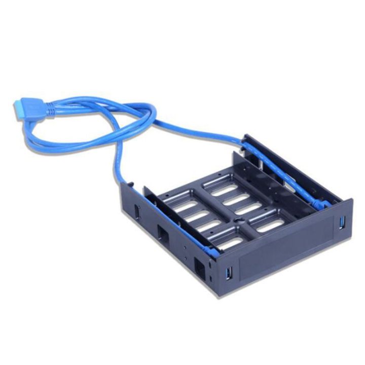 2-x-usb-3-0-front-panel-with-3-5inch-device-hdd-or-2-5inch-ssd-hdd-to-5-25-floppy-to-optical-drive-bay-tray-bracket